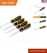 Durable 4 Pc. Mini Pick Set - Rust-Resistant Alloy Steel for Automotive Work