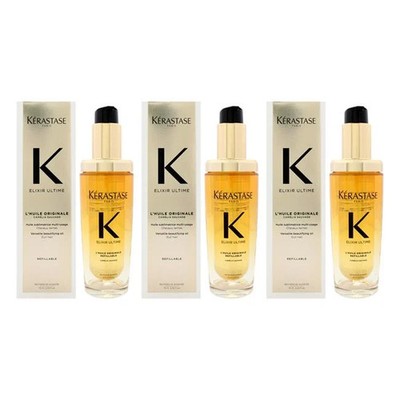 Kerastase K0007501 2.53 oz Elixir K Ultime Versatile Beautifying Oil - Pack of 3