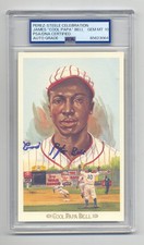COOL PAPA BELL GEM MINT 10 PSA/DNA  SIGNED  PEREZ STEELE CELEBRATION CARD