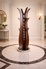 Appendiabiti Attaccapanni da terra moderno legno LA WOMAN - Floor Coat Hanger