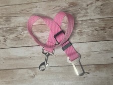 SEATBELT LEASH Dog Pet Car Safety Belt Harness Collar Restraint Lead Adjustable