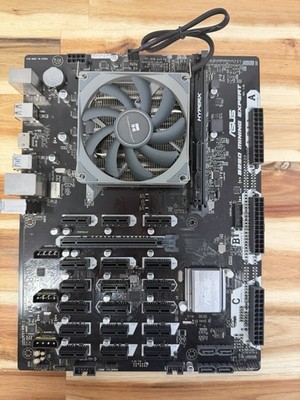 ASUS Combo B250 Mining Expert LGA 1151 Intel Motherboard, Pentium G4620 4GB Ram