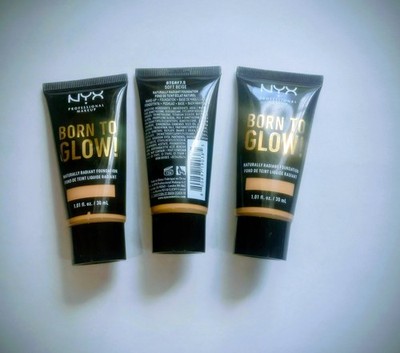 NYX Professional Makeup Born to glow Soft Beige 3 Pack 