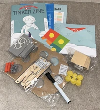 NEW DIY Educational Kit Kiwi Co Tinker Crate Make Your Own Arcade Catapult Toy