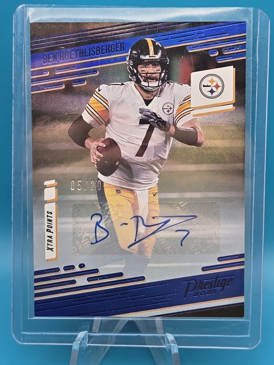 BEN ROETHLISBERGER - 2021 Prestige #173 Xtra Points Premium AUTO