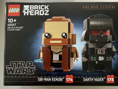 LEGO 40547 BrickHeadz Obi-Wan-Kenobi Darth Vader Star Wars NEU / OVP