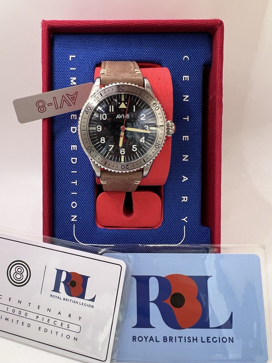 AVI-8 Flyboy Royal British Legion Centenary Limited Edition Only