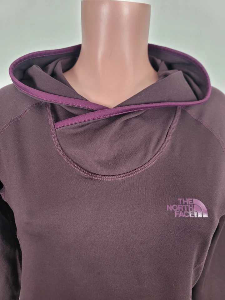 Sudadera con capucha ligera púrpura The North Face Sunriser para mujer talla mediana Foto 2 de 4