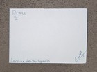 ACEO Original, Draco, Celestial, Astronomy, Myths, 2.5 x 3.5 inches, Unframed — photo 2