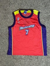 Vintage Champion Phoenix Mercury Michele Timms WNBA Basketball Jersey Adult S #7