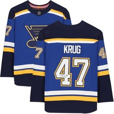 Torey Krug St. Louis Blues Autographed Blue Fanatics Breakaway Jersey