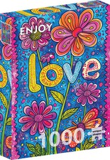 Floral Love 1000 Piece Jigsaw Puzzle Enjoy New