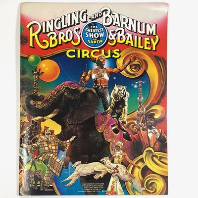 Ringling Bros Barnum & Bailey Circus 1981 Program