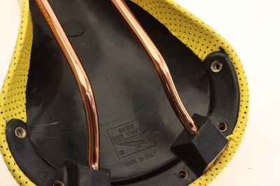 Selle San Marco Regal Vintage Cuir Rivets Cuivre – Vélo Route – Italie 1989