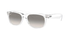 Ray-Ban New Wayfarer Transparent/Grey Gradient 55 mm Sunglasses RB2132 677432