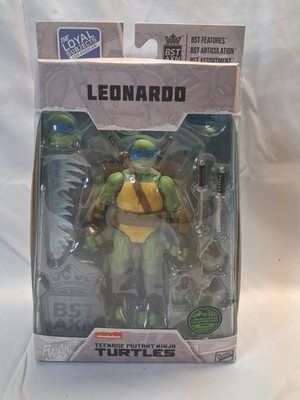 The Loyal Subjects TMNT BST AXN Leonardo With Collector Card Inside!!