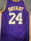 Kobe Bryant Signed Autographed Purple Lakers Jersey COA NBA Basketball A46910