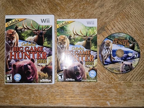 Cabelas Big Game Hunter 2012 - Nintendo Wii - Complete - Tested - Minty Disc