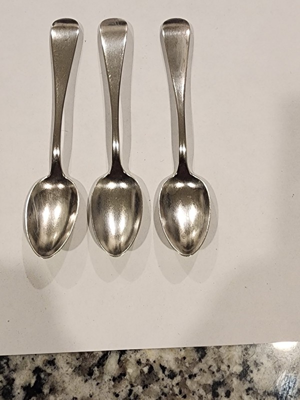 Lot of Three Towle Mfg Co Spoons