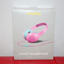 Wired On-Ear Headphones - heyday Candy Pink - Built-in Mic - We Combine Shipp