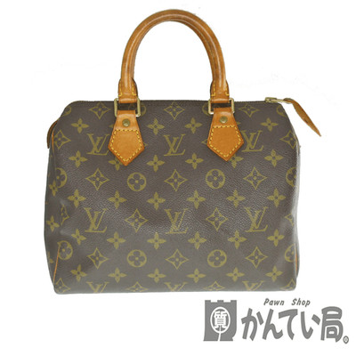 LOUIS VUITTON Speedy Monogram Canvas Brown Handbag