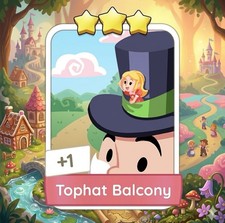 Tophat Balcony - 3 Star - Set 8 Monopoly Go