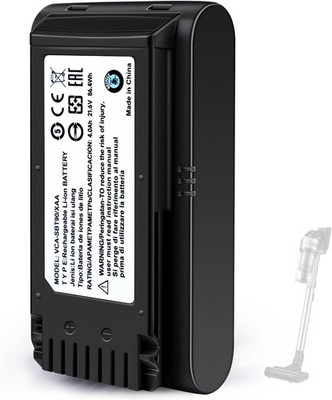 4000mah Replacement Battery for Samsung Jet60 Jet65 Jet70 Jet75 Jet90 Cordless