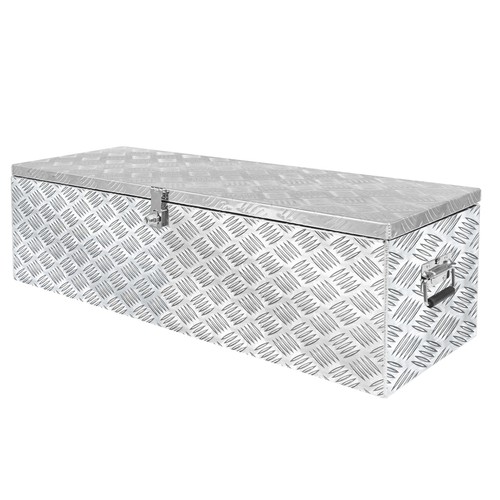 39''x13''x11'' Aluminum Trailer Tongue Box Lockable Pickup Truck Tool Storage - Bild 3 von 11