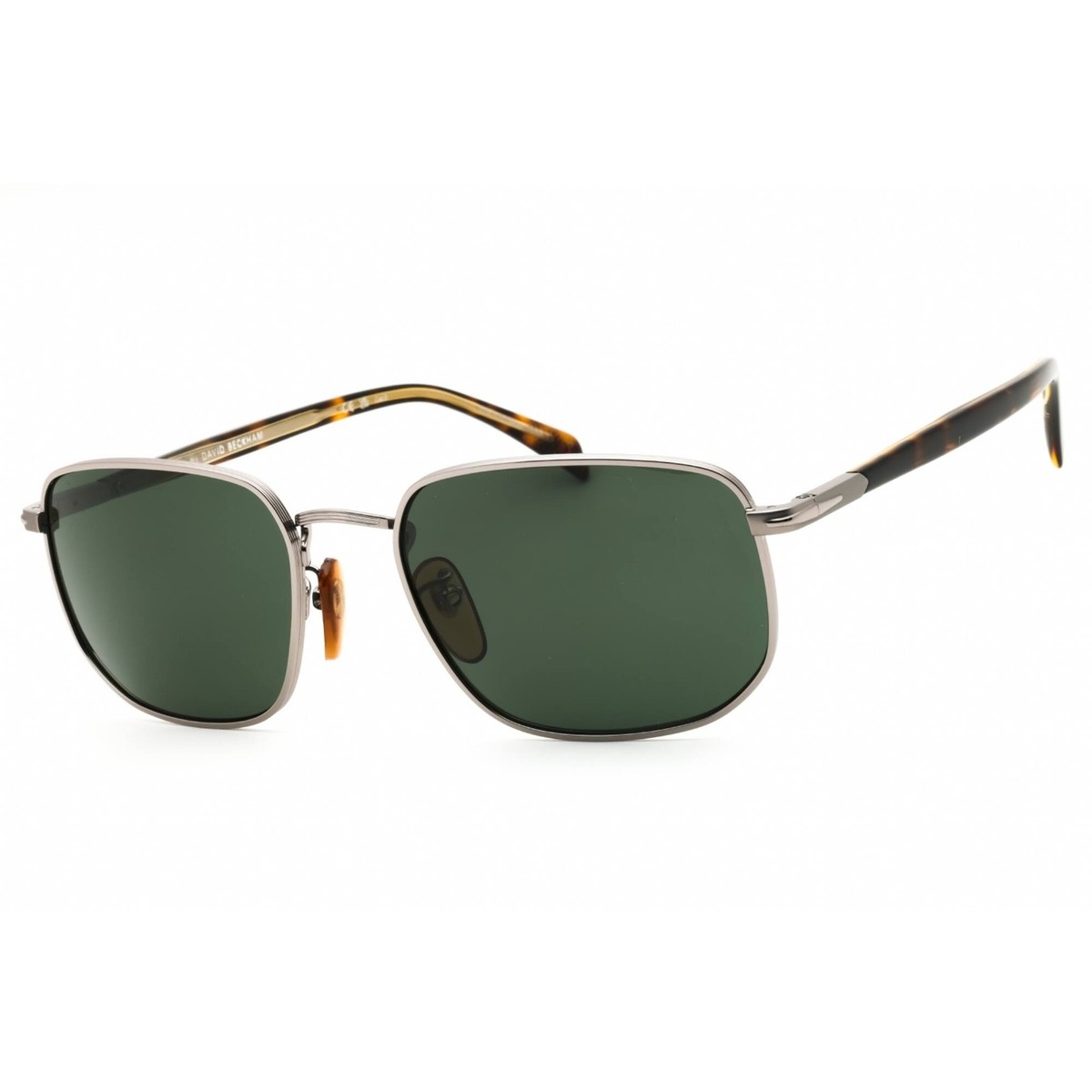 David Beckham Men's Sunglasses Ruthenium Silver Metal Frame DB