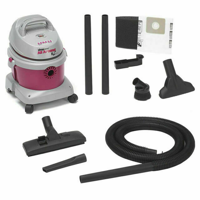 Shop-Vac 5895200 Grey/Pink Wet and Dry Vacuum Cleaner for sale online ...