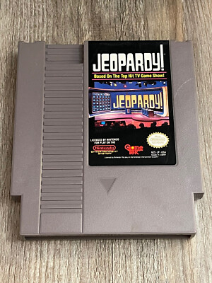 Jeopardy (Nintendo Entertainment System NES) Tested - Fast Shipping