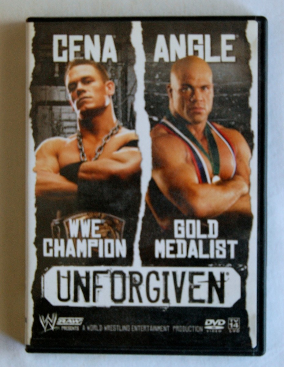 WWE Unforgiven 2005 Wrestling DVD John Cena Kurt Angle Shawn