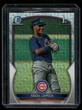 #BCP-205 Angel Cepeda 2023 Bowman Chrome Chrome Prospects Mojo Refractor