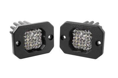 Diode Dynamics DD6471P Stage Series C1 White Sport Flush Mount LED Pod (Pair)