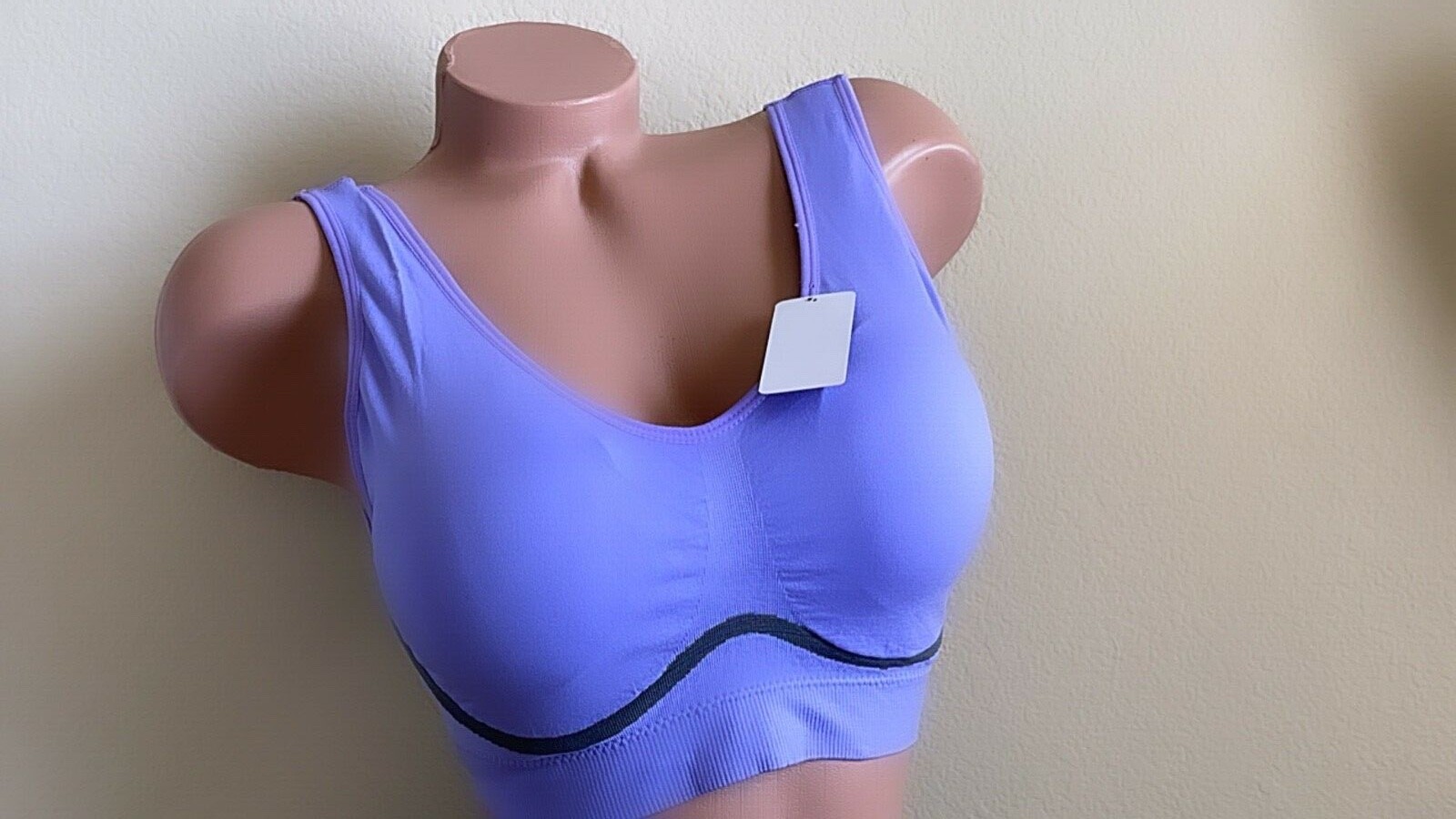 3 Bra 6 Sport Bras Yoga Active Wear Workout Seamless TOP CAMI