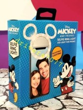 Disney Selfie Ring Adjustable Light White Adjustable LIGHTING NIB