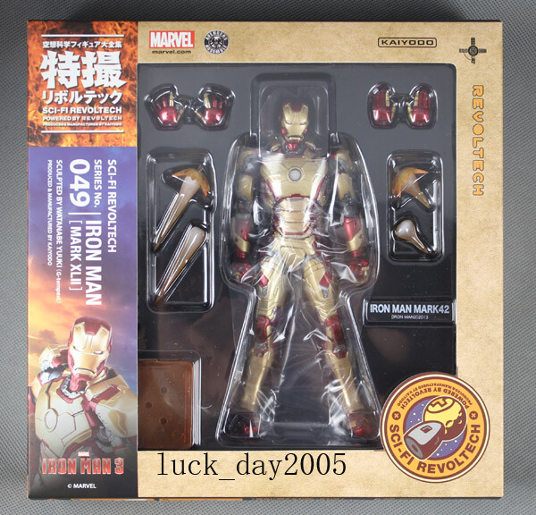 Kaiyodo Revoltech 049 SCI-FI IRON MAN 3 MARK XLII MK 42