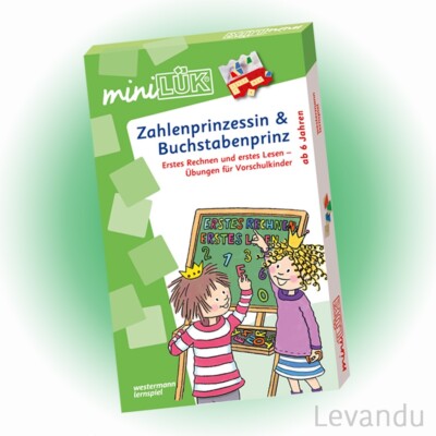 WESTERMANN mini LÜK Set - Zahlenprinzessin & Buchstabenprinz (4545) - NEU
