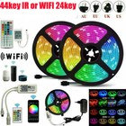 2835 LED Strip Light 5050 SMD RGB 30Leds/m Waterproof WIFI IR Controller DC12V