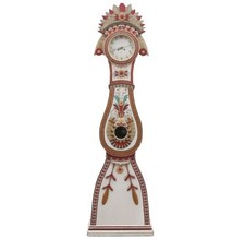 Antique Bridal Swedish Mora Clock 1800's