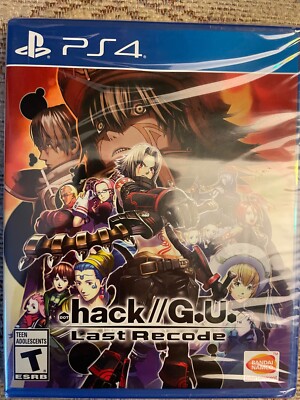 Hack // G.U. Last Recode (PS4 / PlayStation 4) BRAND NEW / Region