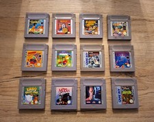 Gameboy Spielesammlung, 12 Spiele, nur Module