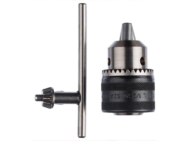 Genuine Bosch 2608571079 Drill Chuck and Key 1.5 to 13 mm Silver + Free Shipping