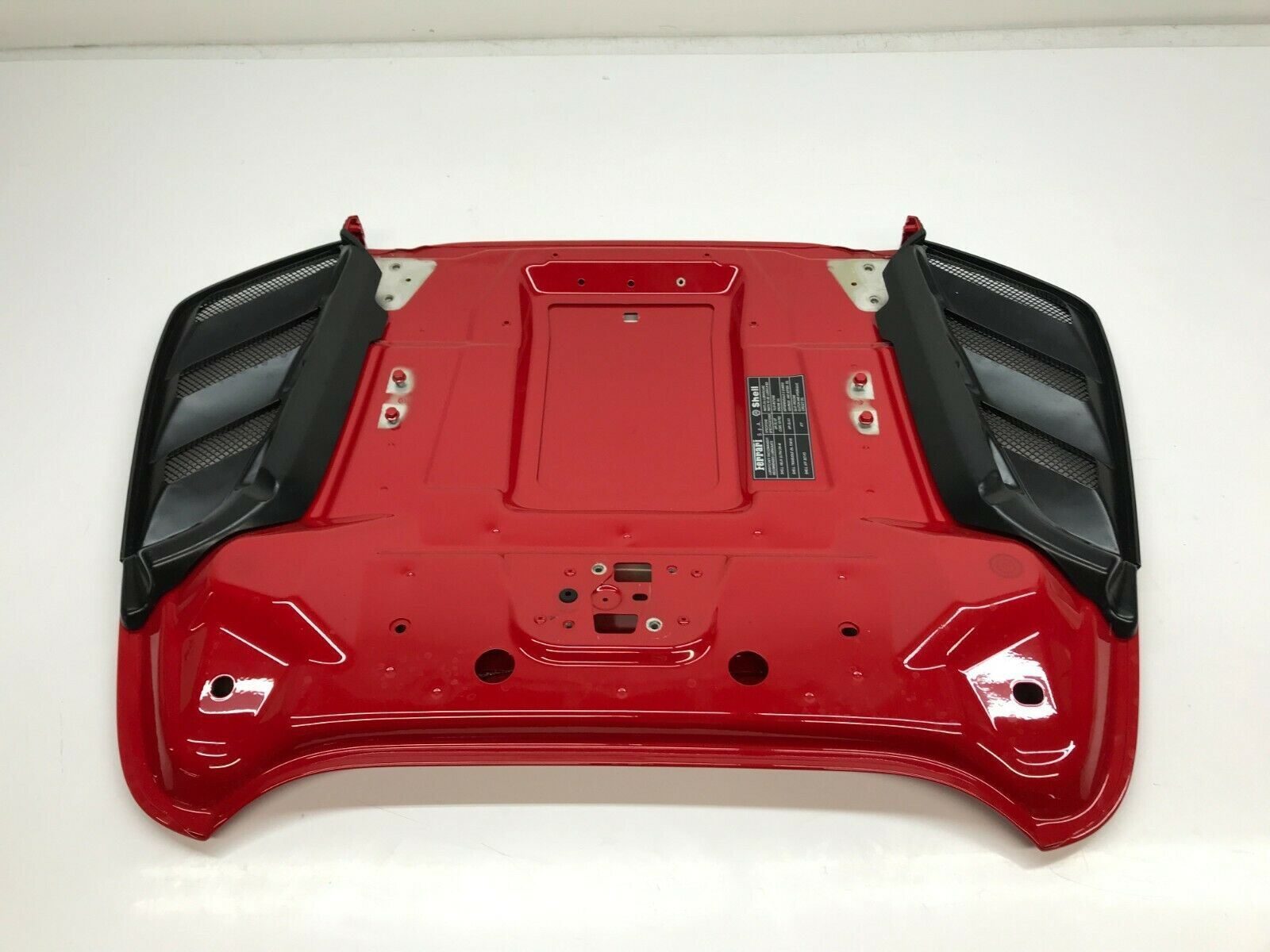 FERRARI 488 SPIDER REAR ENGINE LID BONNET DECK LID COVER W/ GRILLS OEM 87413911