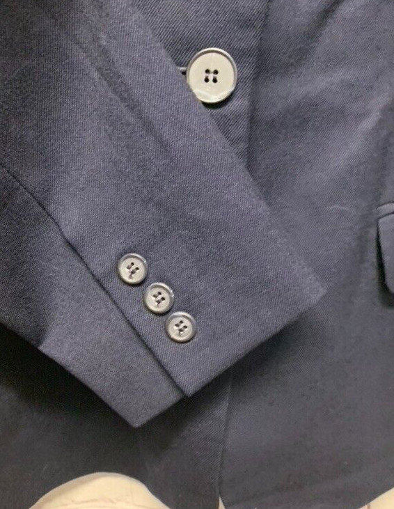 Pendleton Women's Blazer Jacket Solid Navy Sz 10 … - image 4