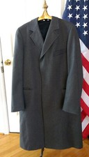 NWT $498 Vintage Men's Joseph A Bank Made in USA Wool Herringbone Tweed Coat 41L
