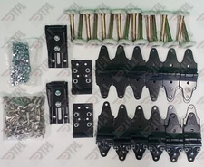 44 pack Whiting Door Repair Kit ALL Hinges + 2" Rollers + Hardware! Todco Morgan