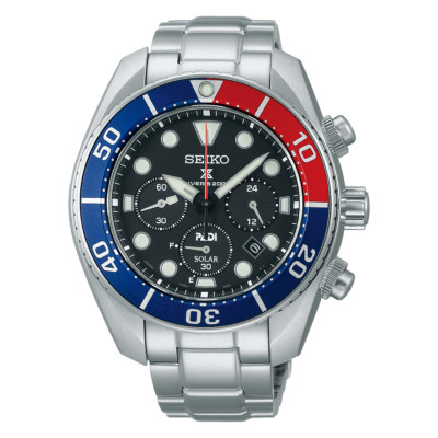 SEIKO PROSPEX Sumo PADI Solar Sapphire Chronograph Diver's SSC795J1