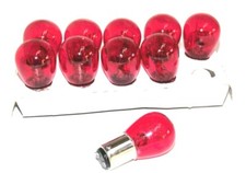10x 12V 21/5W BAY15D ROT Kugellampe Rücklicht birne Simson Moped MZ AWO URAL BMW