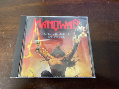 Manowar: The Triumph of Steel CD Heavy Metal, RARE, OUT OF PRINT SCRATCHES AS IS